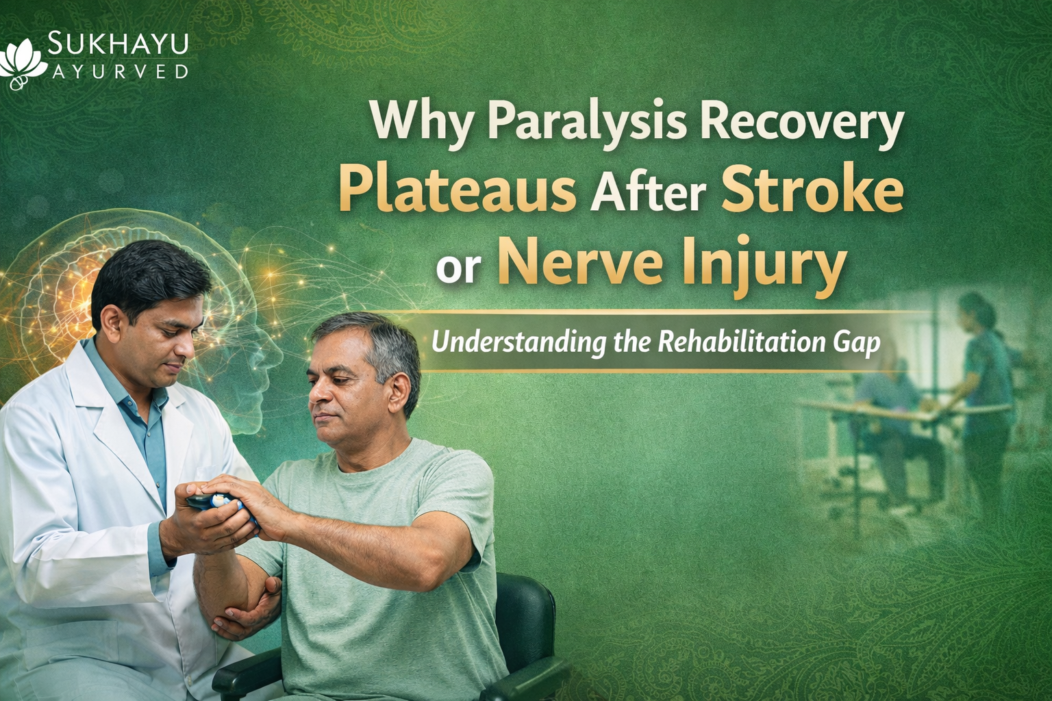 Why Paralysis Recovery Plateaus After Stroke or Nerve Injury